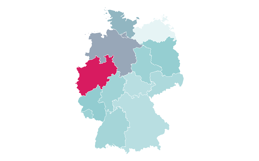 Affinity by region — Walentina Doronina, Germany