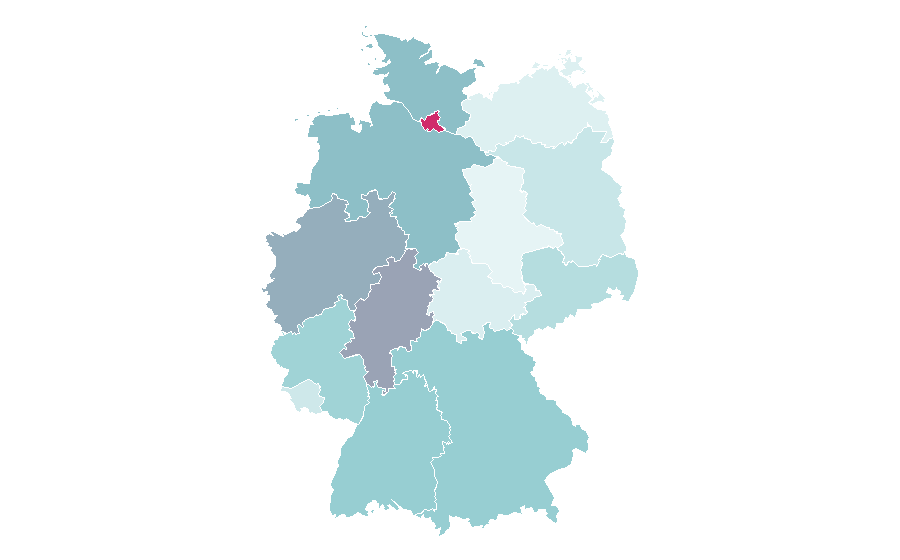 Affinity by region — Wallace and Gromit, Germany