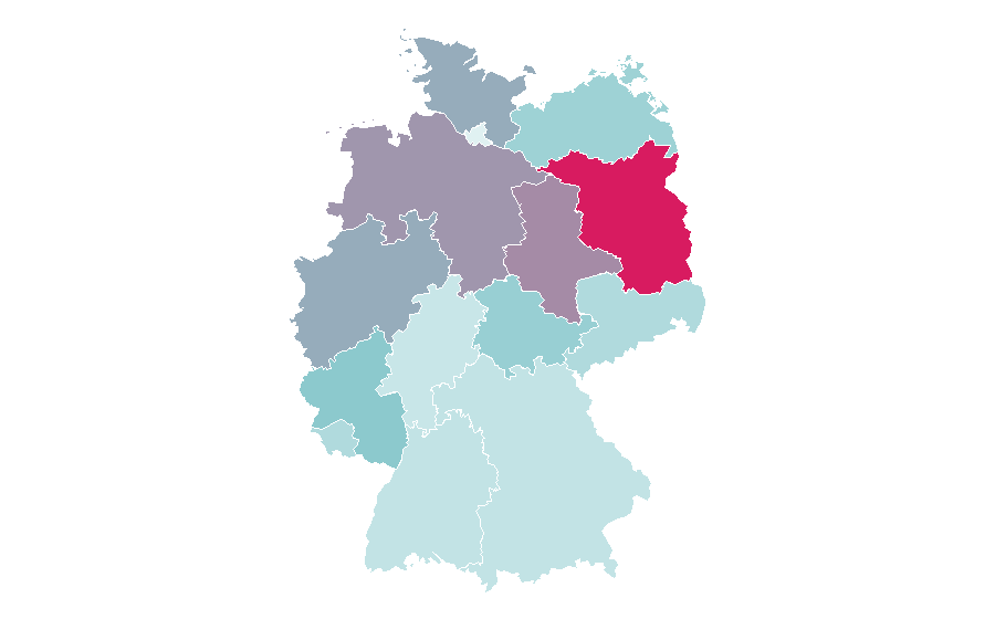 Affinity by region — War Machine, Germany