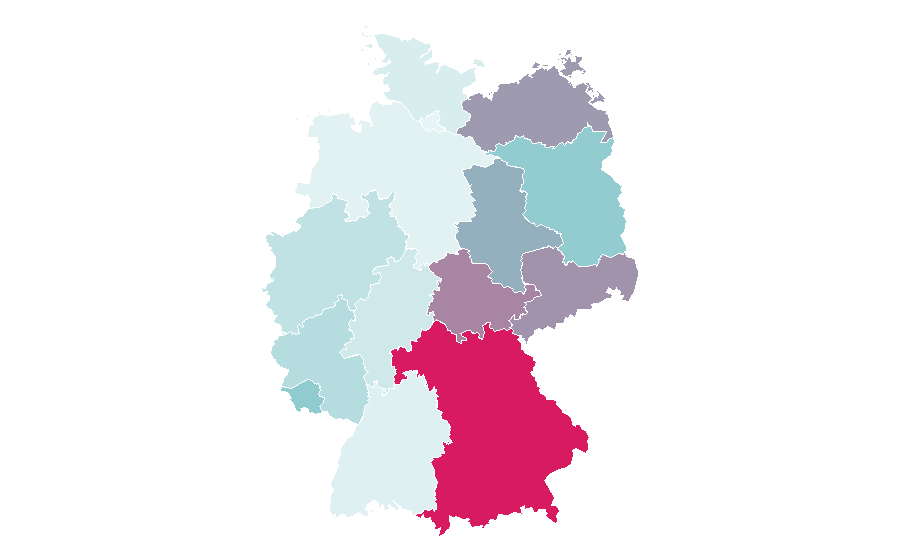 Affinity by region — Wassily Kandinsky, Germany