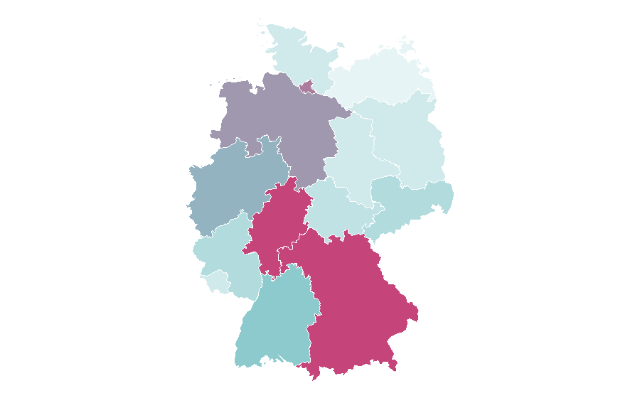 Affinity by region — WD-40, Germany