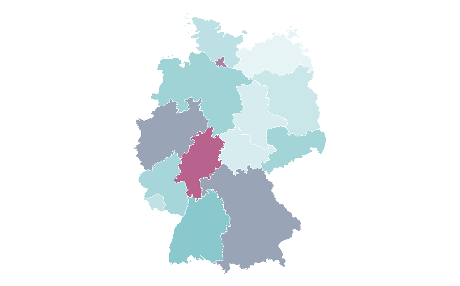 Affinity by region — WE Fashion, Germany