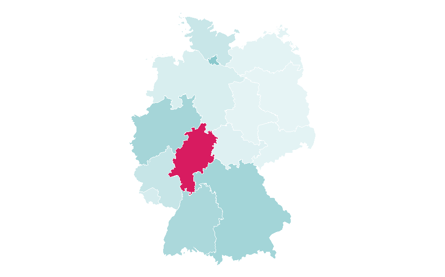 Affinity by region — Wealth management, Germany