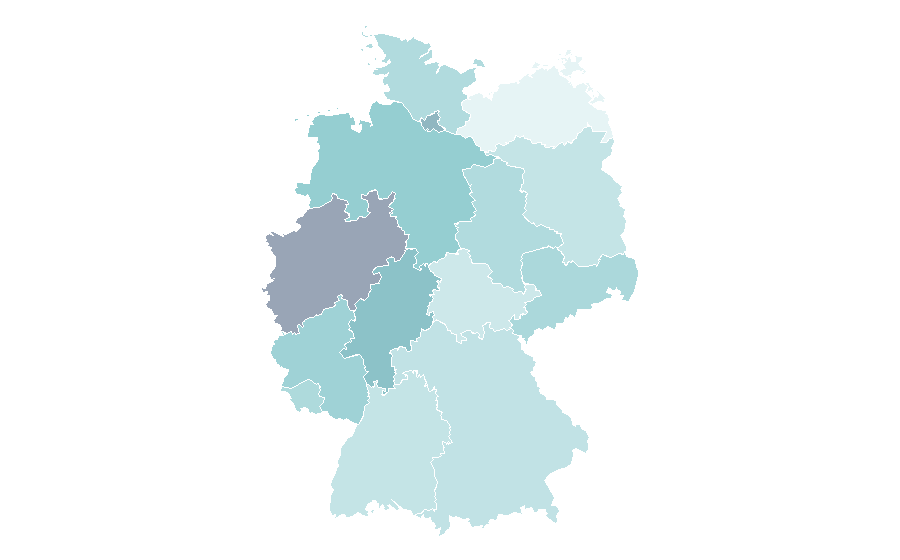 Affinity by region — Weapon, Germany