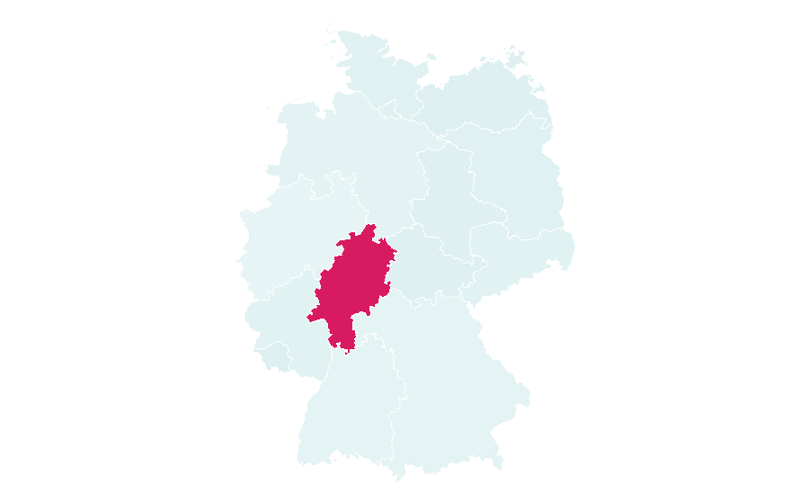 Affinity by region — Web series, Germany