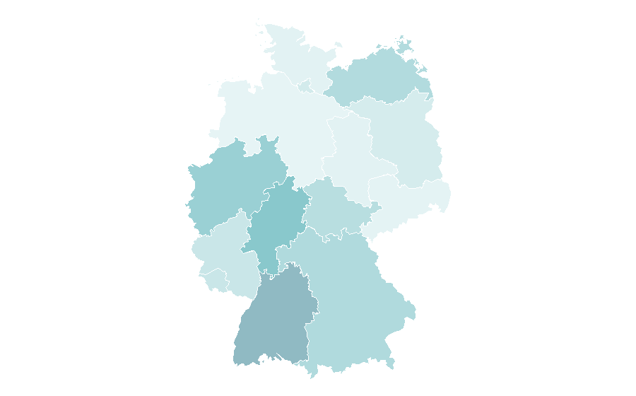 Affinity by region — WebEx, Germany