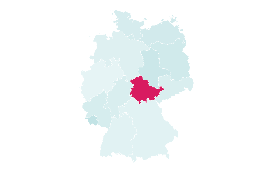 Affinità per regione — Wedding Planners, Germania