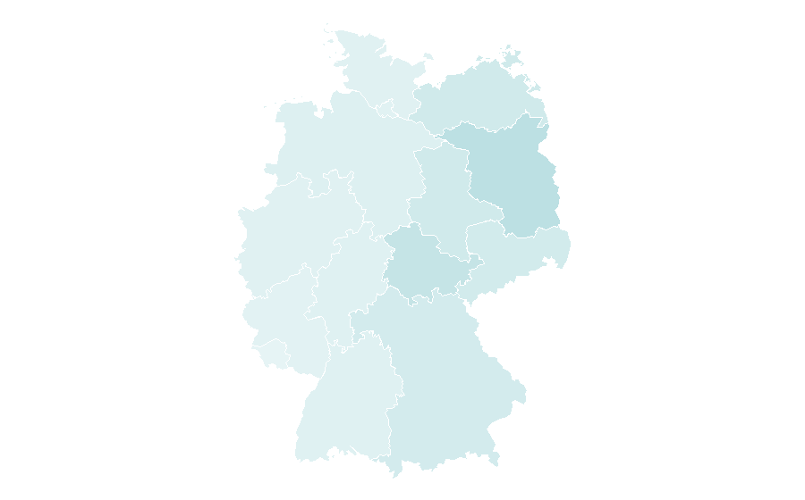 Affinity by region — Weissensee, Germany