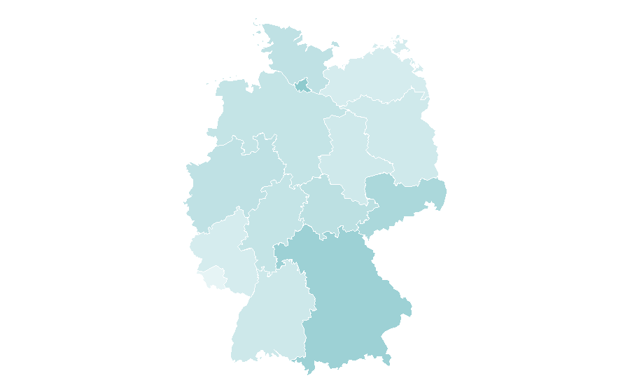 Affinity by region — Werner Herzog, Germany
