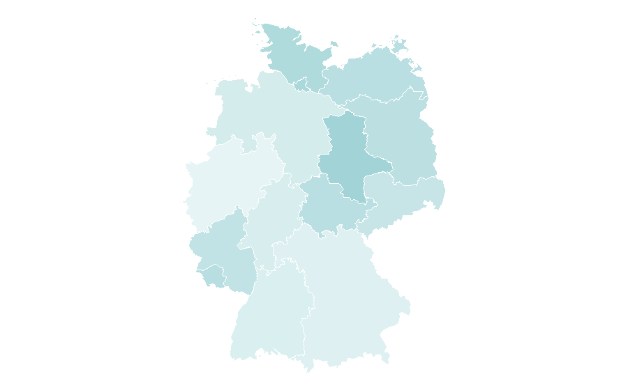 Affinity by region — Westerland, Germany, Germany