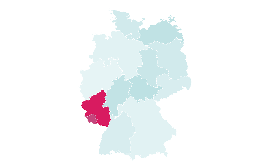 Affinity by region — Western world, Germany