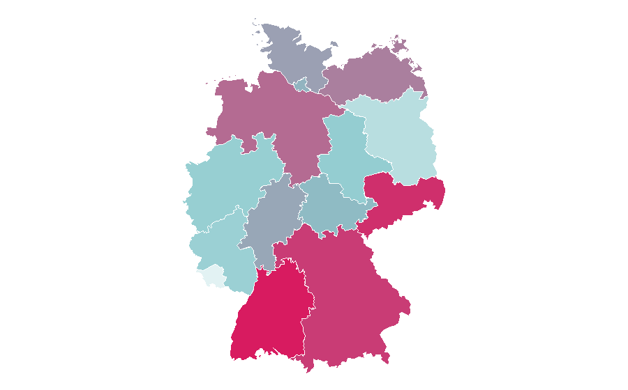 Affinità per regione — Wheat, Germania