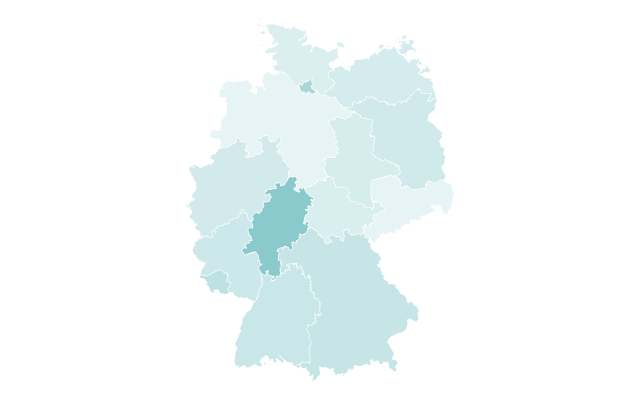 Affinity by region — White Teeth, Germany