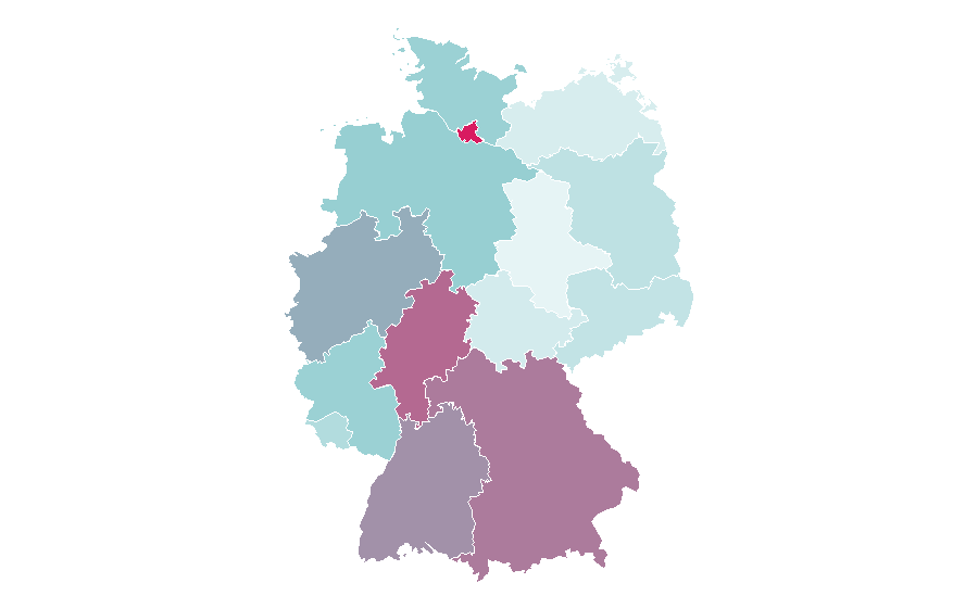 Affinity by region — Whoop, Germany