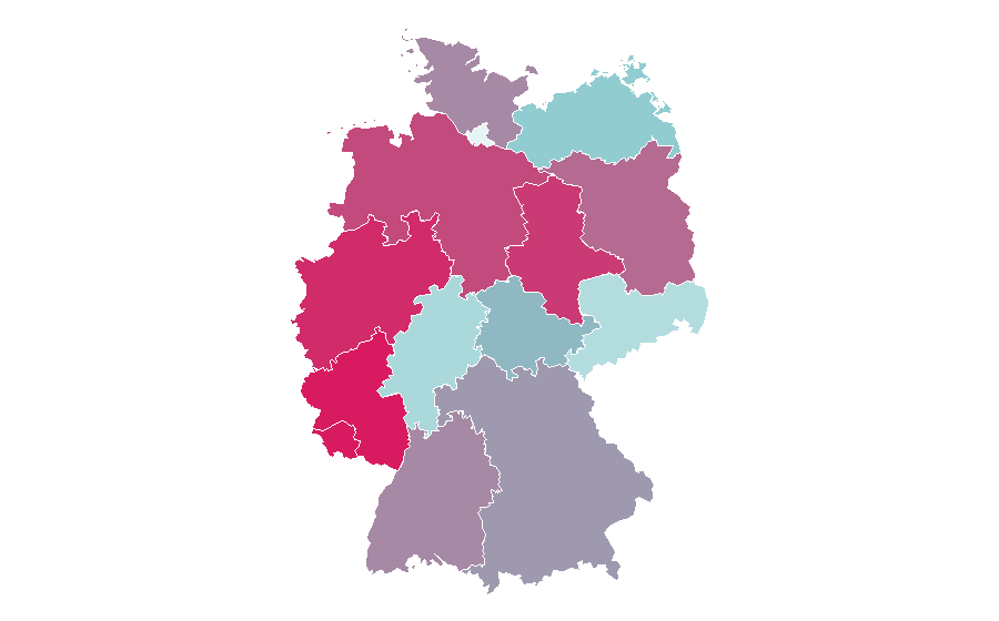 Affinity by region — Whoopi Goldberg, Germany