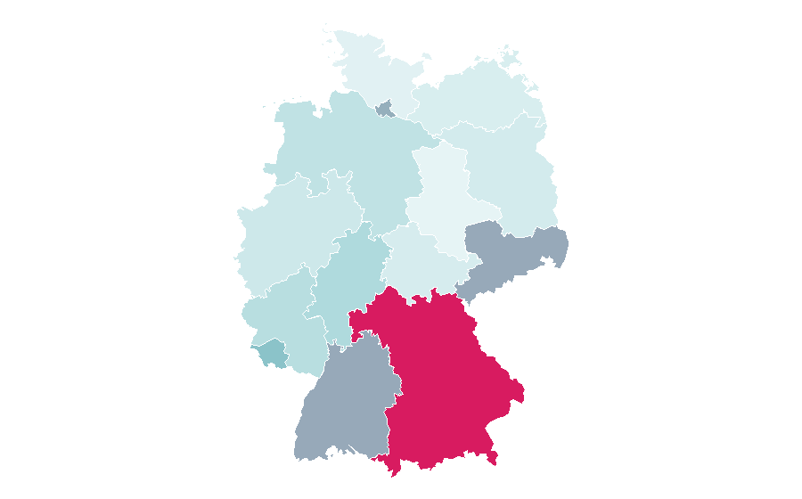 Affinity by region — Wiener Philharmoniker, Germany