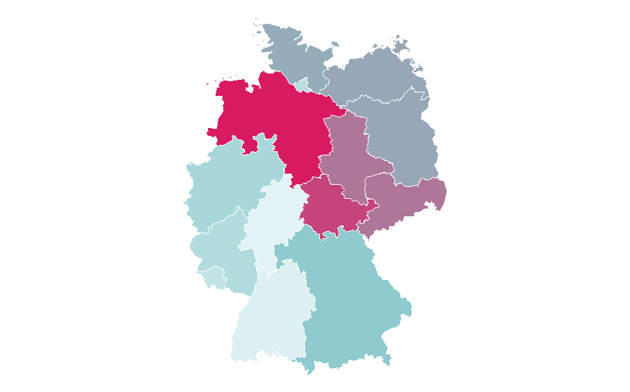 Affinity by region — Wigald Boning, Germany