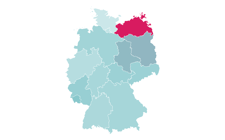 Affinity by region — Wild boar, Germany