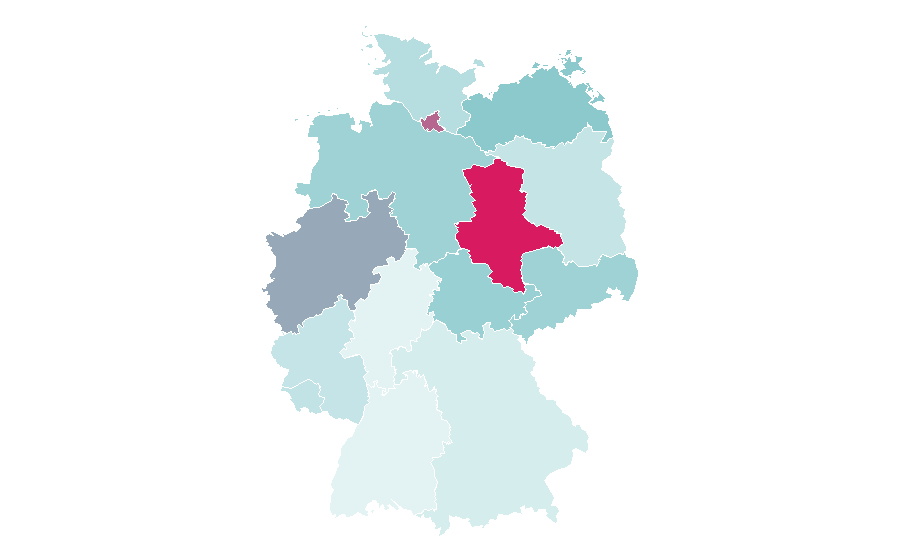 Affinity by region — Wildcats (film), Germany