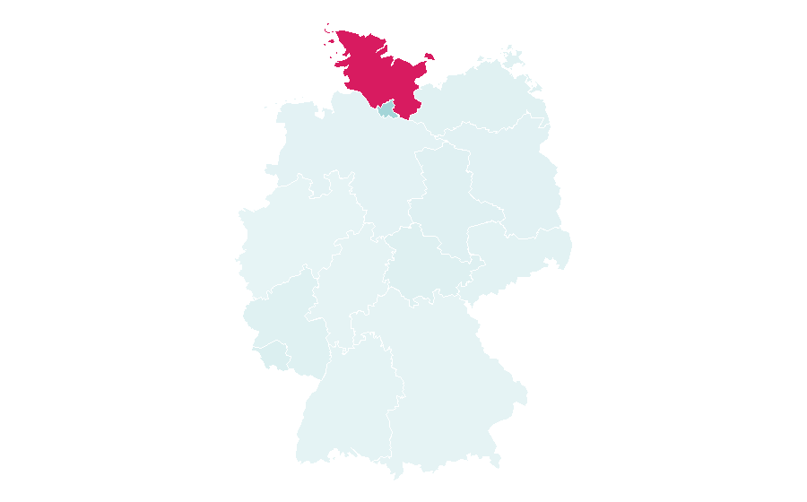 Affinity by region — Wildpark Eekholt, Germany