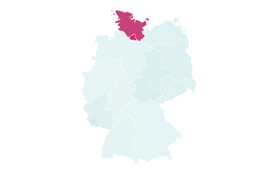 Affinity by region — Wilhelm.tel, Germany