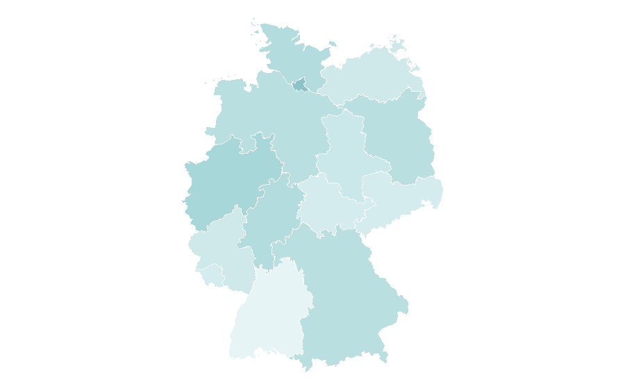 Affinity by region — Will Ferrell, Germany