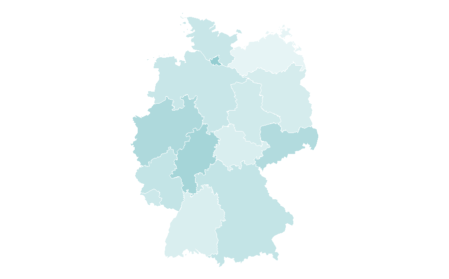 Affinity by region — Willem Dafoe, Germany