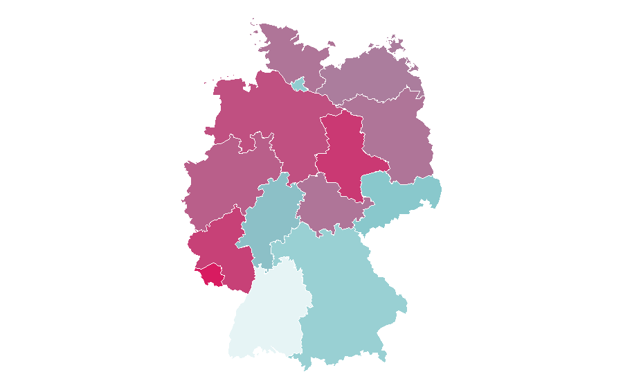 Affinity by region — William H. Macy, Germany