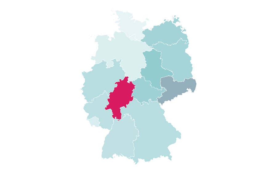 Affinity by region — William Hill (bookmaker), Germany