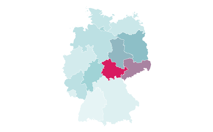 Affinity by region — William Shakespeare, Germany