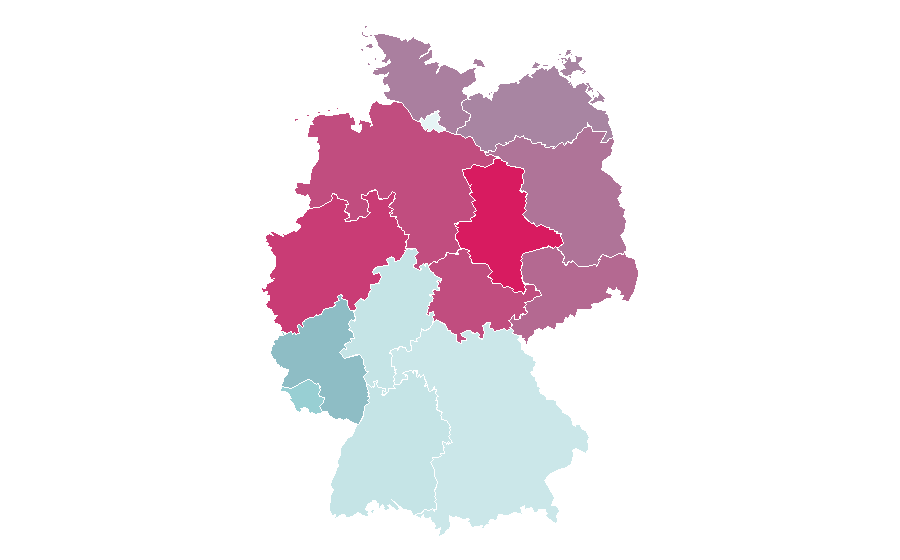 Affinity by region — Wilsberg, Germany