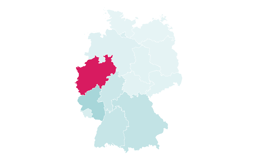 Affinity by region — Wine cellar, Germany
