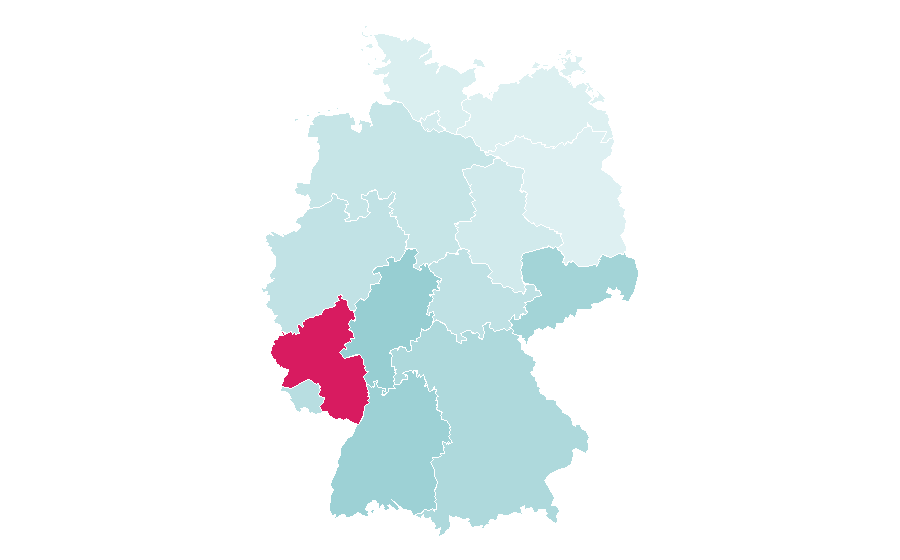 Affinity by region — Wine festival, Germany