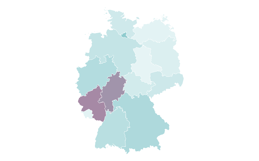 Affinity by region — Wine tasting descriptors, Germany