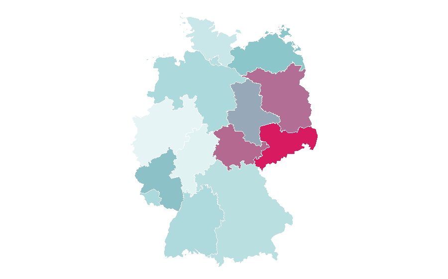 Affinity by region — Winemaking, Germany