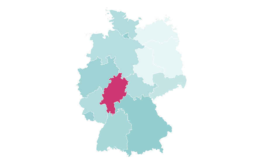 Affinity by region — Witchcraft, Germany