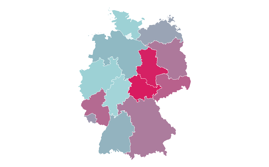 Affinità per regione — Witt Weiden, Germania