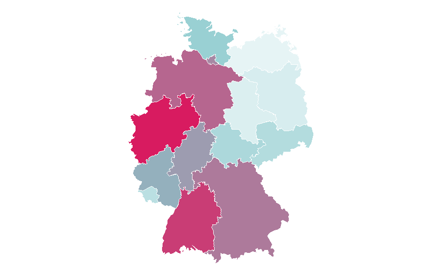 Affinity by region — Wok, Germany