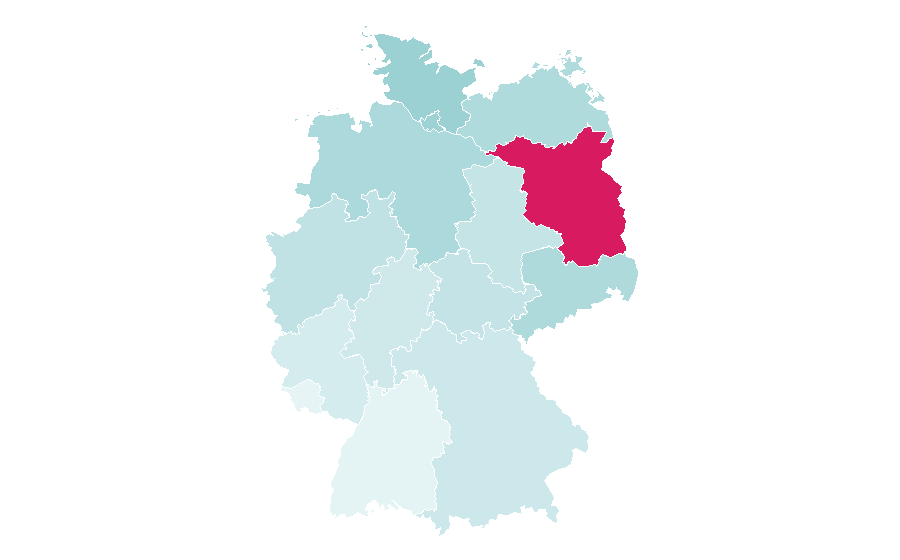 Affinity by region — Wolfgang Joop, Germany