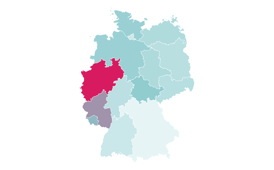 Affinity by region — Wolfgang Niedecken, Germany