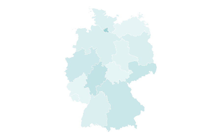 Affinity by region — Wolt, Germany