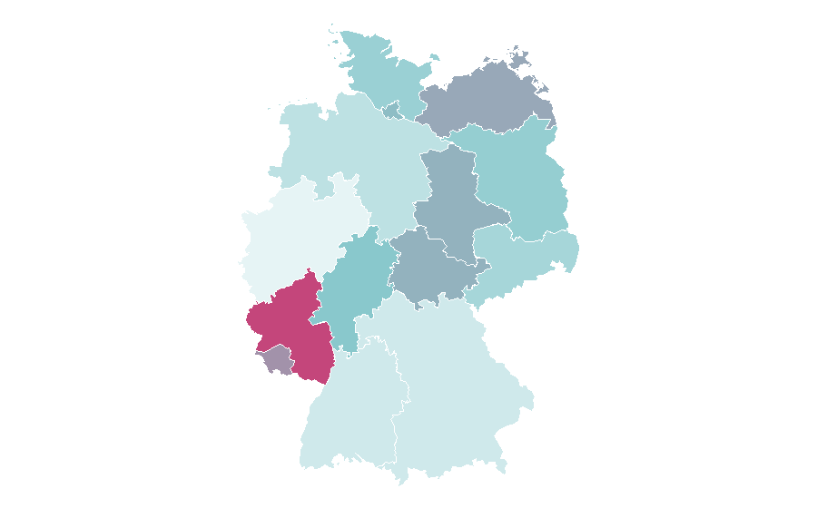 Affinity by region — Women's fashion, Germany