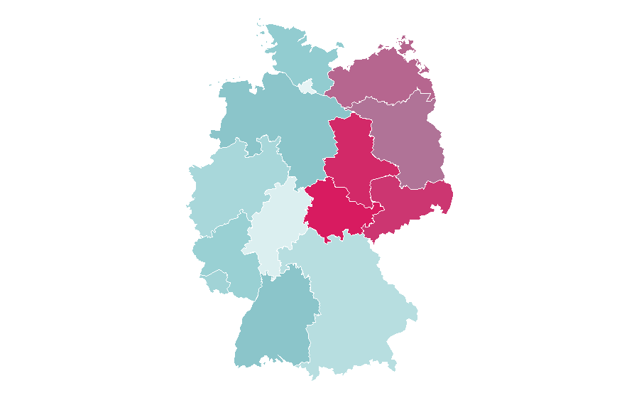 Affinità per regione — Wonka, Germania