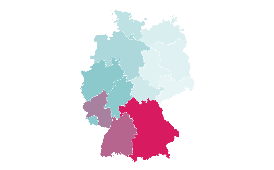 Affinity by region — Wood flooring, Germany