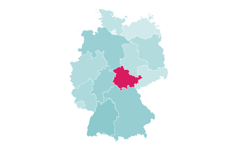 Affinité par région — Woodworking, Allemagne