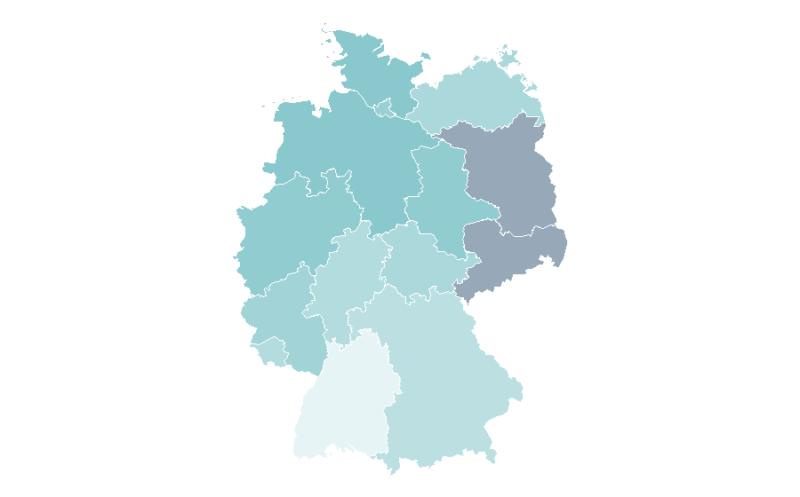 Affinity by region — Woody Harrelson, Germany