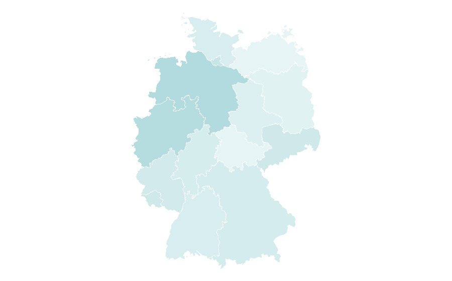 Affinity by region — World Series of Poker, Germany