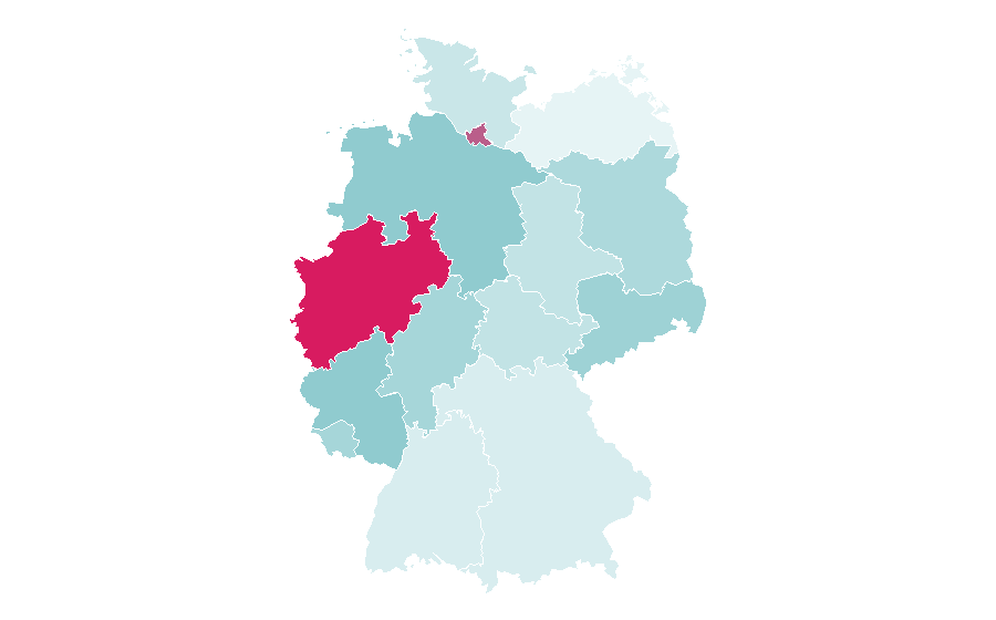Affinity by region — Wreck-It Ralph, Germany