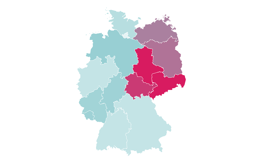 Affinity by region — Writer, Germany