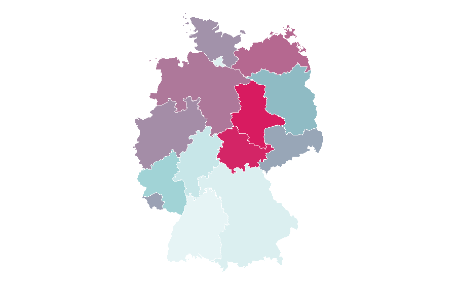 Affinity by region — WWE Network, Germany